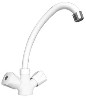 Смеситель для кухни РМС PL2-271F белый