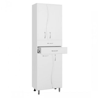 Пенал Style Line Волна 60 ЛС-000010047 с бельевой корзиной