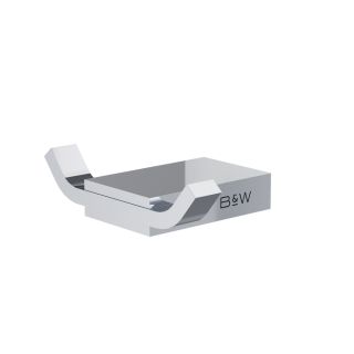 Комплект аксессуаров для ванной комнаты Black and White 7720C хром