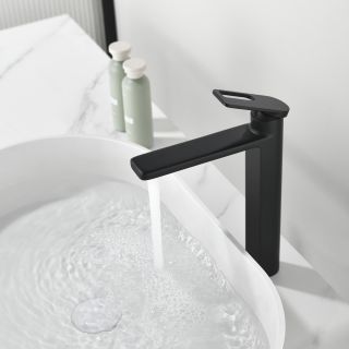 Смеситель для раковины Black&White Gravity 7203MB чёрный матовый