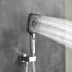 Душевой комплект Black&White Gravity 9101CGH с термостатом хром