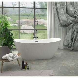 Акриловая ванна Azario GOLDFIELD GOL17075 свободностоящая 1700х750х650