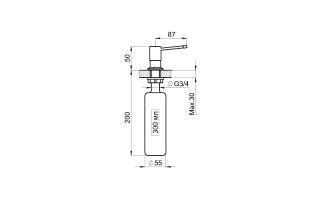 Дозатор Granula 05 D, ТУРМАЛИН