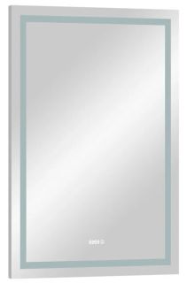 Зеркало с подсветкой Continent Verte ЗЛП681 с датчиком движения 70см