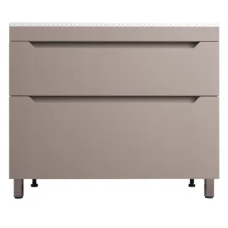 Тумба под раковину  Style Line Остин ЛС-00002402 100 см тауп темный