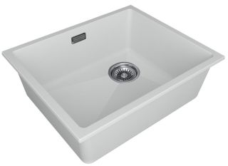 Мойка кухонная Paulmark Lumi LU55SK-WH белый