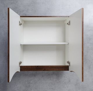 Шкаф BelBagno подвесной 70x75см Rovere Moro FLY-MARINO-700-2A-SC-RW-P