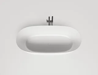Ванна из искусственного камня Salini Sofia Light S-Sense 103611GRF 165x75см без перелива RAL полностью