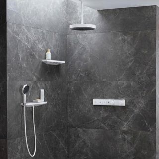 Шланговое подсоединение Hansgrohe Rainfinity 26843700 белый