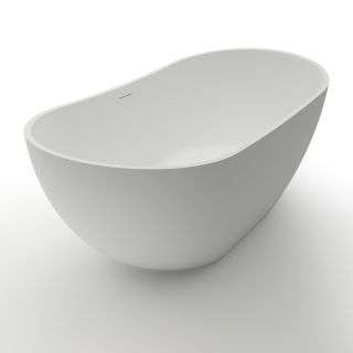 Ванна из искусственного камня Azario JENNER JEN16385S  свободностоящая 1630x850x640