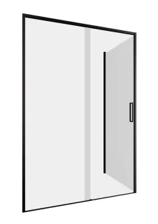 Душевой уголок Aquanet Pleasure Evo AE65-140x80-BT 324139 140x80 см профиль чёрный матовый стекло прозрачное