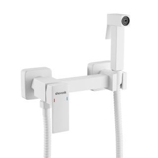 Гигиенический душ со смесителем Shevanik S137C белый