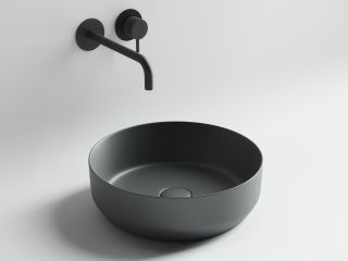 Раковина Ceramica Nova Element CN6022MDH 39см тёмный антрацит матовый