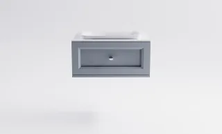 Тумба с раковиной Astra-Form Классик 4631177713996 70 см голубой матовый