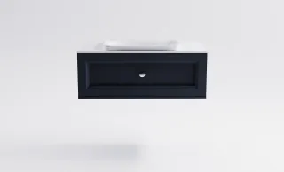 Тумба с раковиной Astra-Form Классик 4631177714207 100 см серый матовый