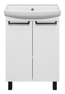 Напольная тумба под раковину Misty Клермонт 60см белый