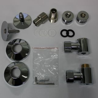 Водяной полотенцесушитель Тругор Аспект НП 1 80x40см хром Аспект1/нп8040