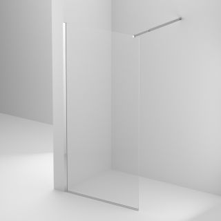 Душевая перегородка BelBagno KRAFT-L-1-70-C-Cr хром