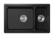 Мойка кухонная Granula Kitchen Space 7304U, ЧЁРНЫЙ