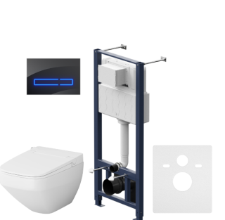 Унитаз с инсталляцией AM.PM INSPIRE V2.0 IS450A38.CCC50A