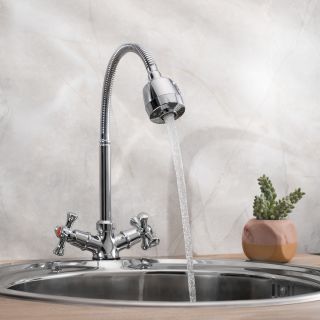 Смеситель для кухни РМС SL138-279F хром