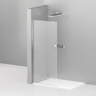 Душевая перегородка CEZARES LIBERTA-L-1-95-120-C-Cr кронштейн 120см