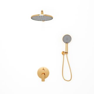 Встраиваемая душевая система LICATA, Золото брашинг