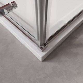 Душевой уголок CEZARES LINER-AH-1-120/90-C-Cr-L левый