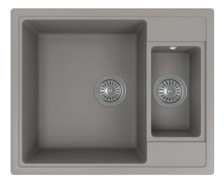 Кухонная мойка Florentina Липси 620К серый шёлк