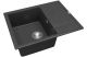 Кухонная мойка Florentina Липси 650 антрацит
