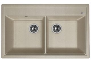 Кухонная мойка Florentina Липси 820 грей