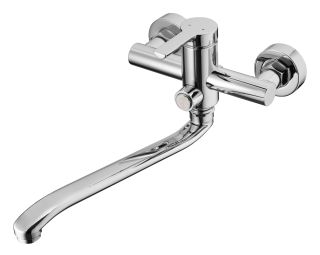 Смеситель для ванны Swedbe Diana 1055 хром