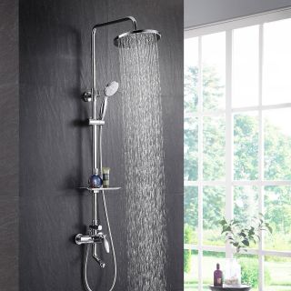 Душевая система Lemark Linara LM0462C для ванны и душа с регулируемой высотой штанги