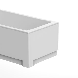 Экран под ванну WHITECROSS 1101.07056.100P правый 70x57 см белый