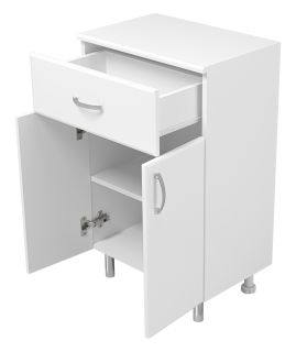 Напольная тумба Misty Люси 50см белый
