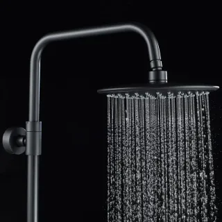 Душевая стойка Shevanik S8736H чёрный