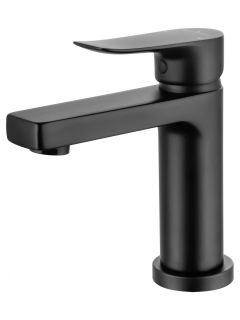 Смеситель для раковины Wonzon & Woghand Blend WW-A40222-MB чёрный матовый