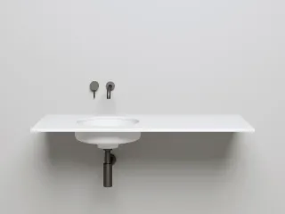 Встраиваемая раковина Salini Marea 04 S-Stone 1802204M 42см белый матовый