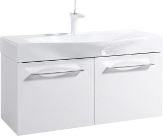 Тумба под раковину Aqwella Милан 100 Mil.01.10/W