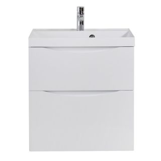 Тумба под раковину BelBagno Marino 60см Bianco Lucido MARINO-H60-600-2C-SO-BL-P