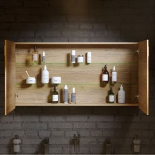 Зеркало-шкаф Aqwella Mobi MOB0410+MOB0717BS 100 см