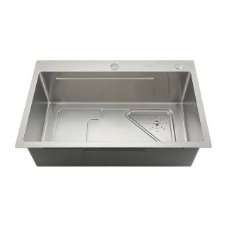 Мойка для кухни с коландером Gappo GS7246 сатин