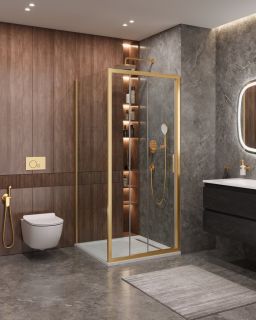 Душевой уголок CEZARES MOLVENO-AF-31-90-C-BORO-IV