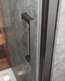 Душевая дверь CEZARES MOLVENO-BF-3-120-C-GM-IV оружейная сталь