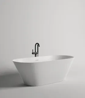 Ванна из искусственного камня Salini Mona S-Stone 102921MRH 180x80см RAL снаружи