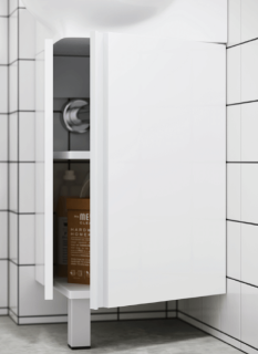 Напольная тумба Aqwella Porto POR0104WW 45см белый