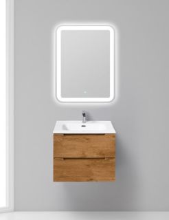 Тумба под раковину BelBagno подвесная 60x50см Rovere Nature ETNA39-600/390-2C-SO-RN-P