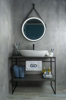 Раковина Gid N9062 51117 накладная белая 66.5x44x15