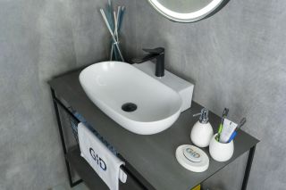 Раковина Gid N9234 51133 накладная белая 56x39x12.5