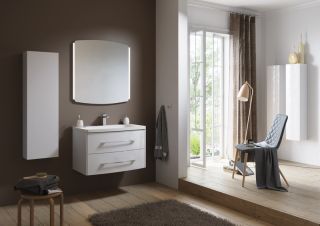 Зеркальное полотно Aqwella Neringa с подсветкой, NER0208